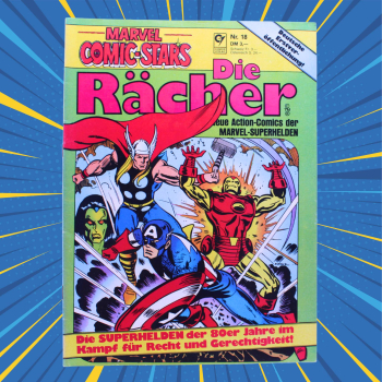 Marvel Comic-Stars Nr. 18 (1984) | Condor | Avengers & Thor | hoppla-stuff.de